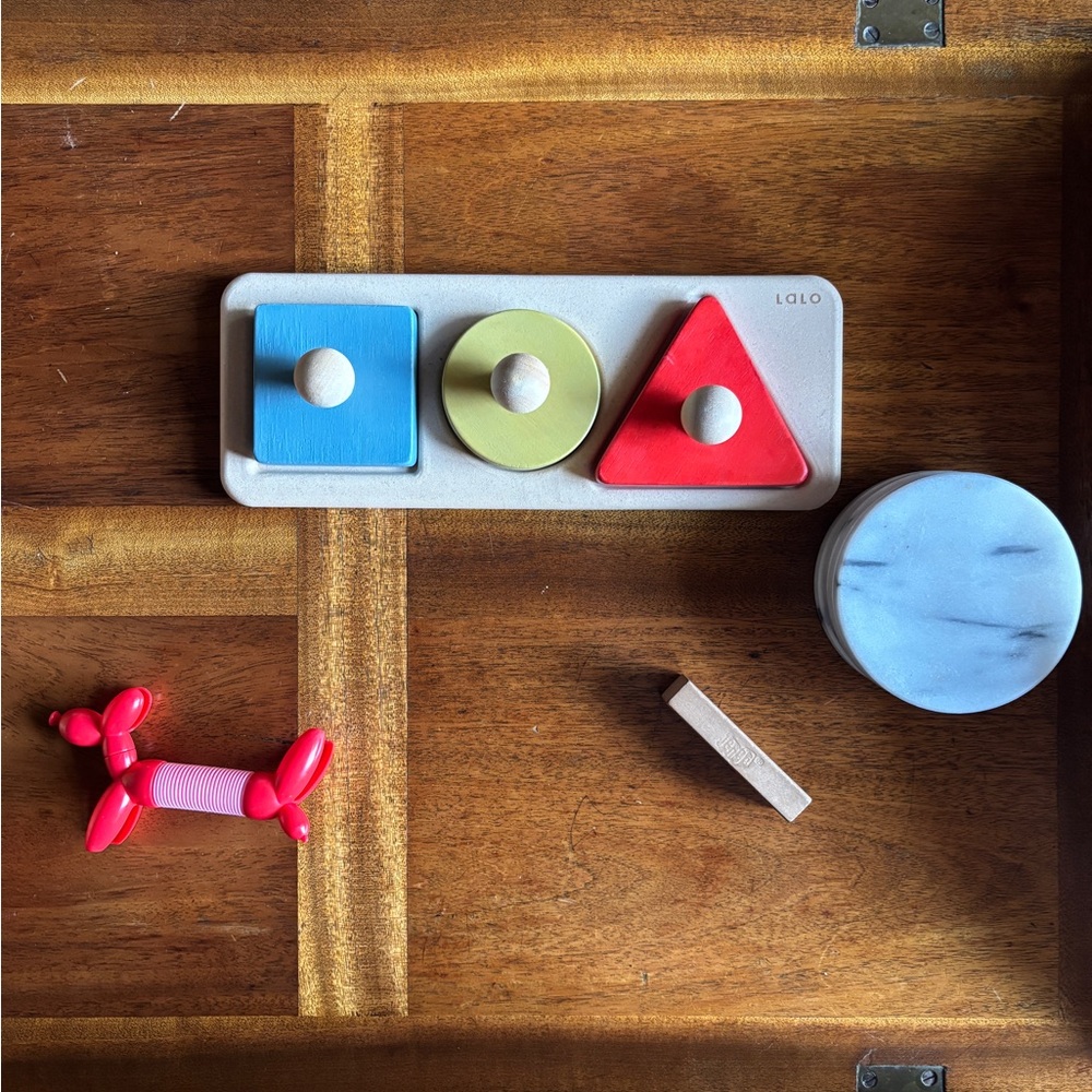 Wooden baby puzzle